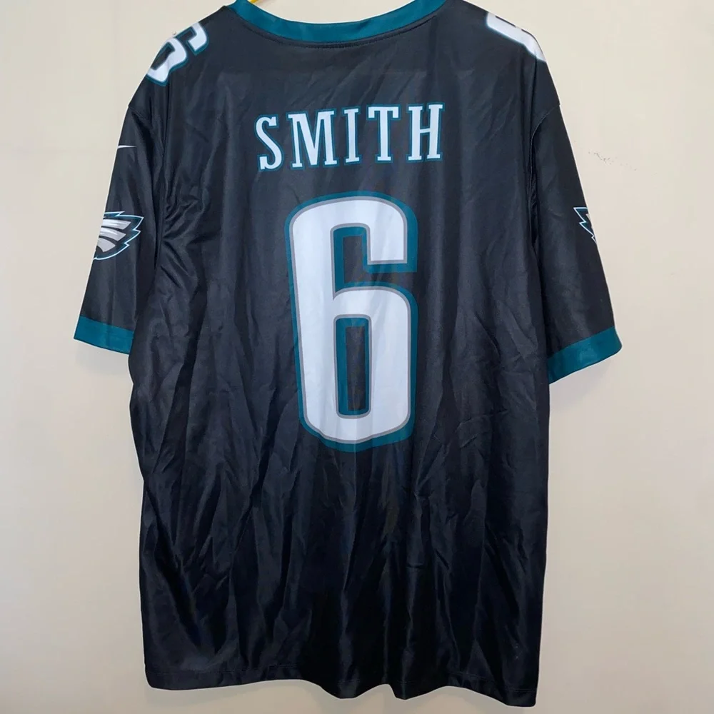 Philadelphia Eagles Devonta Smith #6 Nike Black Jersey. XL. - Picture 2 of 3